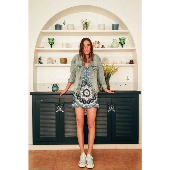 RARE Free People Bali Electric Muse Slip Dress | Size 8 - Picture 2 of 7